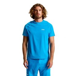 Techniczna Koszulka Slam Od Tech Ss Dorośli. Niebieskie koszulki sportowe męskie SLAM, s, bez wzorów, z lycry, bez kołnierzyka, bez ramiączek, trekkingowe. Za 409.99 zł.