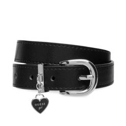 Pasek Guess. Czarne paski damskie Guess, z aplikacjami. Za 89.99 zł.