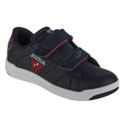 Buty sportowe Sneakersy chłopięce, Joma W.Play Jr 21 WPLAYW. Czerwone buty sportowe chłopięce Joma, bez wzorów, bez zapięcia, do biegania. Za 99.99 zł.