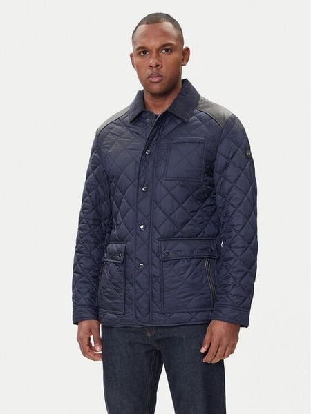 Milestone Kurtka przejściowa MSSantos 530400 60655 Granatowy Regular Fit. Niebieskie kurtki męskie Milestone, m, bez wzorów, z syntetyku, bez kaptura. Za 989.99 zł.