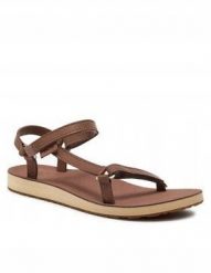 Teva Teva W Original Universal Slim Leather Sandals 1151031-ACR Brązowe 36. Brązowe sandały damskie Teva, bez wzorów, bez obcasa, bez zapięcia. Za 331.49 zł.