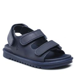Sandały EMU Australia. Niebieskie sandały chłopięce Emu Australia, bez zapięcia. Za 279.99 zł.