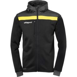Kurtka Uhlsport Offense 23. Niebieskie bluzy męskie Uhlsport, xl, bez wzorów, z polaru, z kapturem. W wyprzedaży za 241.50 zł.