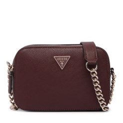 Torebka Guess. Czerwone torebki do ręki damskie Guess, z aplikacjami, wizytowe, bez dodatków. Za 544.99 zł.