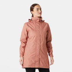 Damska długa ocieplana kurtka wodoodporna Helly Hansen Aden. Brązowe kurtki damskie Helly Hansen, xs, bez wzorów, z materiału, bez kaptura. Za 542.65 zł.