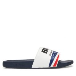 Klapki Blauer. Białe klapki męskie Blauer. Za 219.99 zł.