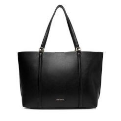 Torebka GINO ROSSI. Czarne torebki do ręki damskie Gino Rossi, bez wzorów, bez dodatków. Za 169.99 zł.