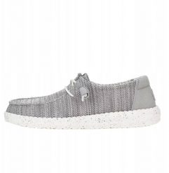Hey Dude Wendy Stretch Sox 41878-007 szary 40. Szare trampki męskie Hey dude, bez wzorów, bez zapięcia. Za 268.25 zł.