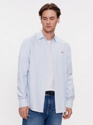 Tommy Jeans Koszula Classic Oxford DM0DM15408 Błękitny Classic Fit. Niebieskie koszule męskie Tommy Jeans, m, bez wzorów, z bawełny, bez kołnierzyka, bez ramiączek. Za 379.99 zł.