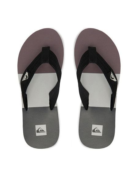 Quiksilver Japonki EO-DUNE CQ10036MEUX Czarny. Czarne klapki męskie Quiksilver. Za 109.99 zł.