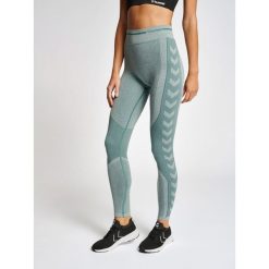 Legginsy damskie Hummel MT Lulu. Niebieskie legginsy sportowe damskie Hummel, xs, bez wzorów, z dzianiny, na jogę i pilates. W wyprzedaży za 179.00 zł.