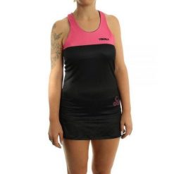 Vibor-a Naya T-shirt. Czarne koszulki sportowe damskie VIBORA, s, bez wzorów, bez kołnierzyka, bez ramiączek. W wyprzedaży za 125.90 zł.