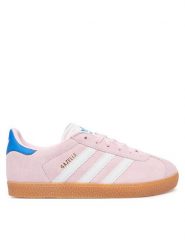 Adidas Sneakersy Gazelle JQ5995 Różowy. Czerwone buty sportowe dziewczęce Adidas, bez wzorów, ze skóry, bez zapięcia. Za 249.99 zł.