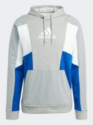 Bluza męska z kapturem ADIDAS M ESS CB HD XL. Szare bluzy męskie Adidas, m, bez wzorów, z bawełny, z kapturem, na fitness i siłownię. Za 279.00 zł.