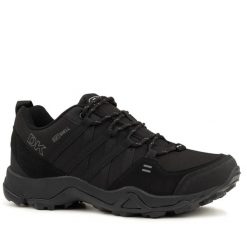 Buty męskie sportowe trekingowe DK SWAT. Czarne buty sportowe męskie DK, bez zapięcia. W wyprzedaży za 158.00 zł.