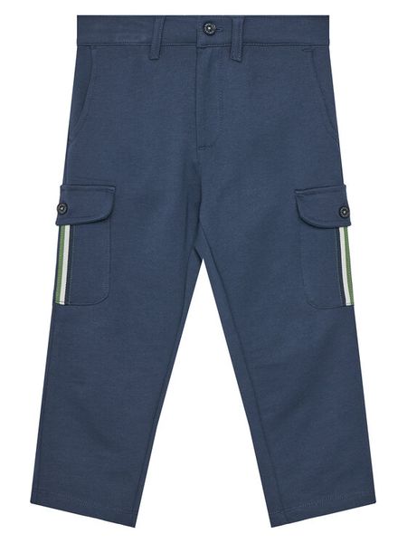 Original Marines Spodnie materiałowe DFP2099CM Niebieski Regular Fit. Niebieskie spodnie materiałowe dla chłopców Original Marines, bez wzorów, z bawełny. Za 59.99 zł.