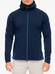 Bluza polarowa z kapturem Houdini Power Up Houdi. Niebieskie bluzy męskie Houdini, m, bez wzorów, z dzianiny, z kapturem. Za 1,101.65 zł.