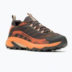 Buty turystyczne męskie Merrell Moab Speed 2. Szare trekkingi męskie Merrell, trekkingowe. Za 429.99 zł.