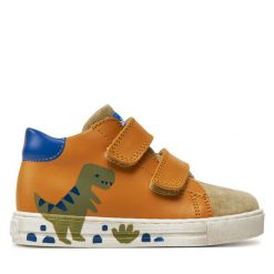 Sneakersy Falcotto. Brązowe trampki i tenisówki chłopięce Falcotto, bez wzorów, bez zapięcia. Za 339.99 zł.