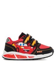 Cars Sneakersy CEO-CP66-AW25-302DPC Czerwony. Czerwone buty sportowe chłopięce Cars, bez wzorów, ze skóry, bez zapięcia. Za 129.99 zł.