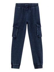 Guess Joggery L5YQ14 KCYC0 Granatowy Regular Fit. Niebieskie jeansy dla chłopców Guess, z bawełny. Za 259.99 zł.