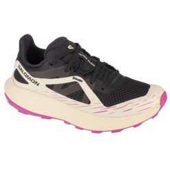 Buty Salomon Ultra Flow W 474509 szare. Szare obuwie sportowe damskie bez wzorów, z gumy, do biegania. Za 660.67 zł.