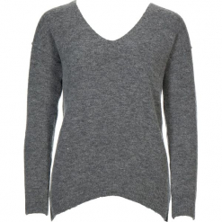 Sweter w kolorze szarym. Szare swetry damskie Gottardi, z wełny. W wyprzedaży za 173.95 zł.