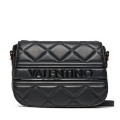 Torebka Valentino. Czarne listonoszki damskie Valentino, bez wzorów, bez dodatków. Za 309.99 zł.