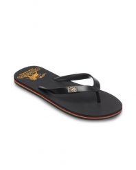 Klapki dla Mężczyzn BOB MARLEY MOLOKAI Czarny. Czarne klapki męskie Quiksilver, z gumy. Za 94.99 zł.