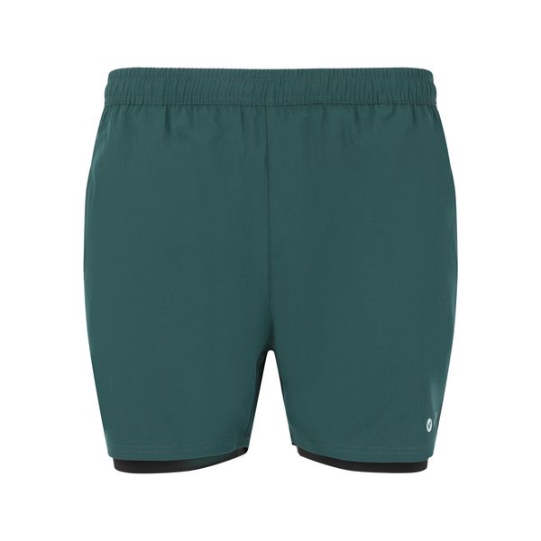 Szorty 2 w 1 Virtus Zayne. Niebieskie szorty męskie VIRTUS, na lato, m, bez wzorów. Za 130.50 zł.