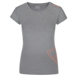 Damska koszulka techniczna Kilpi LISMAIN-W. Niebieskie t-shirty damskie Kilpi, bez wzorów, z materiału, bez kołnierzyka. Za 112.21 zł.