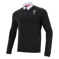 Bawełniana koszulka polo Pays de galles rugby 2020/21. Białe koszulki polo męskie Macron, xl, bez wzorów, z bawełny, eleganckie, bez ramiączek. Za 220.00 zł.