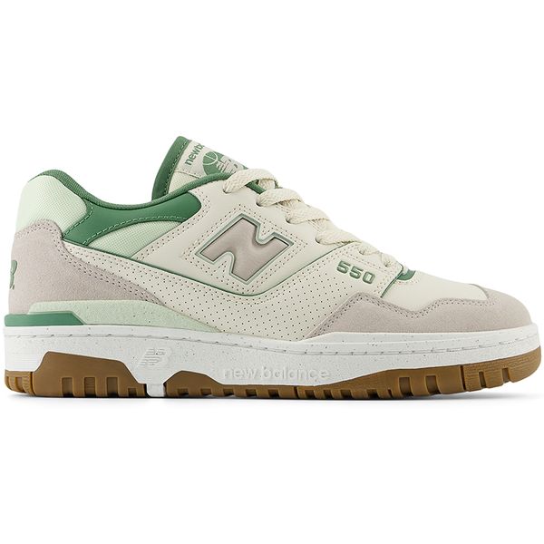 Buty damskie New Balance BBW550HK – beżowe. Brązowe obuwie sportowe damskie New Balance, bez wzorów, z materiału. Za 299.99 zł.