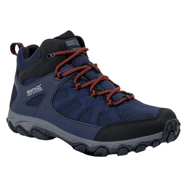 Męskie Buty Do Chodzenia Edgepoint IV. Niebieskie trekkingi męskie Regatta, trekkingowe. Za 290.99 zł.