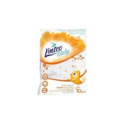 Linteo LINTEO Śliniak jednorazowy podfoliowany a'10 one size. Śliniaki dla dzieci Linteo, bez wzorów. Za 10.99 zł.
