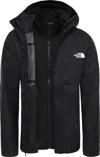 Kurtka męska The North Face Quest Triclimate czarna r. S. Czarne kurtki męskie The North Face, m, bez wzorów, bez kaptura. Za 796.95 zł.