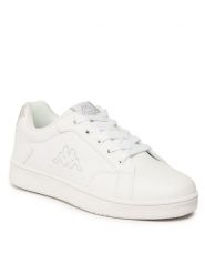 Kappa Sneakersy LOGO ADENIS KID 331C1GW-A1J Biały. Białe buty sportowe dziewczęce Kappa, bez wzorów, z tworzywa sztucznego, bez zapięcia. Za 129.99 zł.