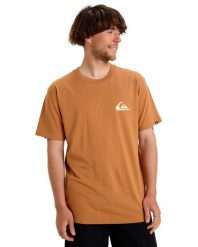 Top typu tank dla ARCHIVE. Brązowe t-shirty męskie Quiksilver, m, bez wzorów, z bawełny, bez kołnierzyka. Za 109.99 zł.