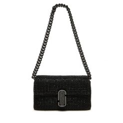 Torebka Marc Jacobs. Czarne torebki do ręki damskie Marc Jacobs, bez wzorów, wizytowe, bez dodatków. Za 2,179.00 zł.