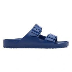 Birkenstock Arizona EVA Zinnia Klapki damskie. Brązowe klapki damskie Birkenstock, bez wzorów, bez obcasa. Za 219.99 zł.