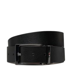 Pasek Męski Tommy Hilfiger. Czarne paski damskie Tommy Hilfiger, bez wzorów. Za 169.99 zł.