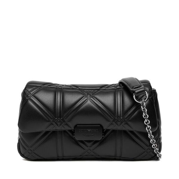 Torebka Emporio Armani. Czarne torebki do ręki damskie Emporio Armani, bez wzorów, wizytowe, bez dodatków. Za 949.99 zł.