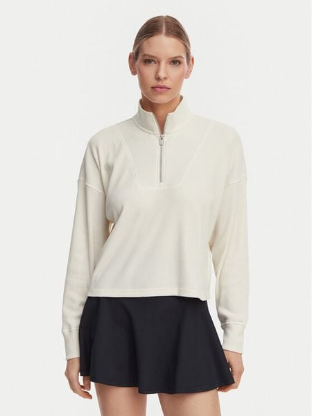 Roxy Bluza ERJKT04388 Biały Regular Fit. Białe bluzy damskie Roxy, m, bez wzorów, bez kaptura. Za 100.99 zł.