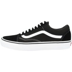 Buty Dorosły Vans Old Skool Low czarny. Czarne obuwie sportowe damskie Vans, bez wzorów, trekkingowe, Vans Old Skool. W wyprzedaży za 314.85 zł.