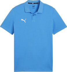 Puma Koszulka męska Puma Team Goal Casuals Polo niebieska 658605 02 M. Niebieskie koszulki polo męskie Puma, m, bez wzorów, bez ramiączek. Za 121.45 zł.