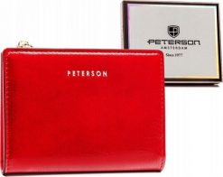 Peterson Mały portfel damski ze skóry ekologicznej - Peterson NoSize. Portfele damskie Peterson, bez wzorów, ze skóry ekologicznej. Za 103.54 zł.
