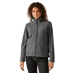 Damska Bluza Polarowa Micro Z Pełnym Zamkiem Błyskawicznym. Szare bluzy sportowe damskie Regatta, m, bez wzorów, z polaru, bez kaptura, trekkingowe. Za 98.99 zł.