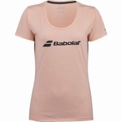 Koszulka tenisowa juniorska Babolat Exercise Tee Girl. Czerwone t-shirty i topy dla dziewczynek BABOLAT, bez wzorów, z bawełny, bez ramiączek. Za 79.00 zł.