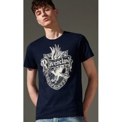 T-shirt Harry Potter - Granatowy. Niebieskie t-shirty męskie House. Za 49.99 zł.