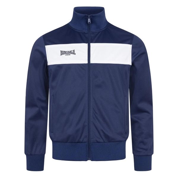 Kurtka z dresu Lonsdale Alnwick. Białe kurtki męskie Lonsdale, xl, bez wzorów, z dresówki, na fitness i siłownię. Za 228.37 zł.